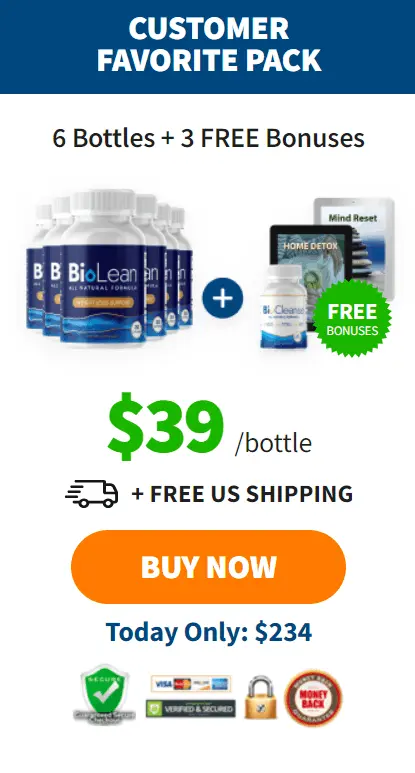 Biolean - 6 Bottles